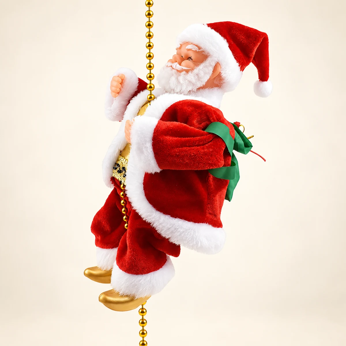 Papai Noel Escalador Musical com Luz