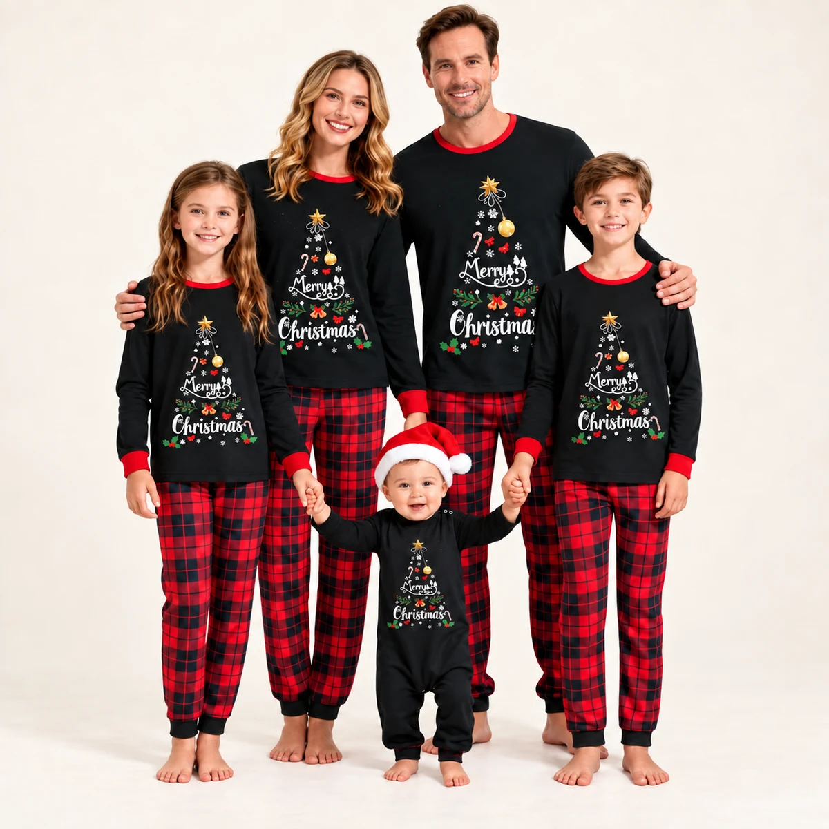 Pijama de Natal Família Combinando